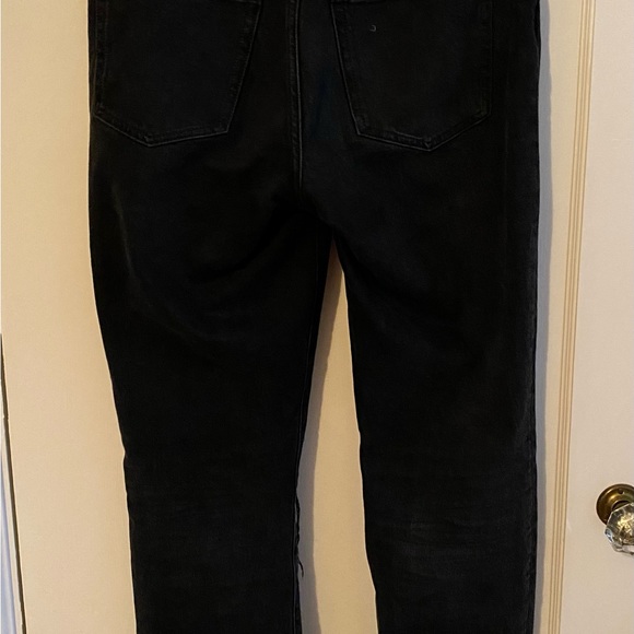 J. Crew 26Tall Black Straight Leg Boyfriend Jean - Picture 5 of 8
